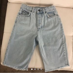 top shop longline shorts